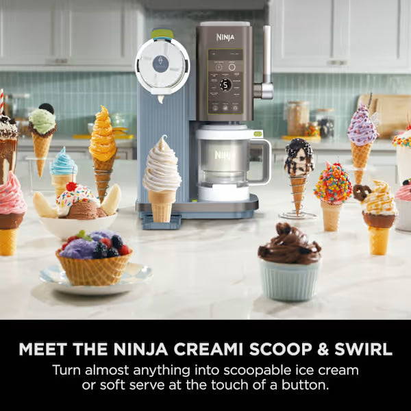 Ninja CREAMi Scoop & Swirl NC701UK