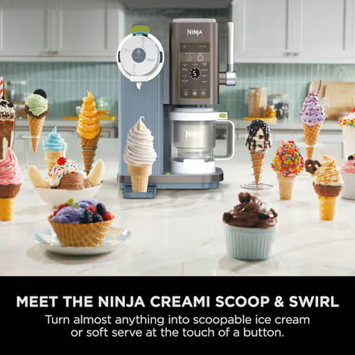 Ninja CREAMi Scoop & Swirl NC701UK
