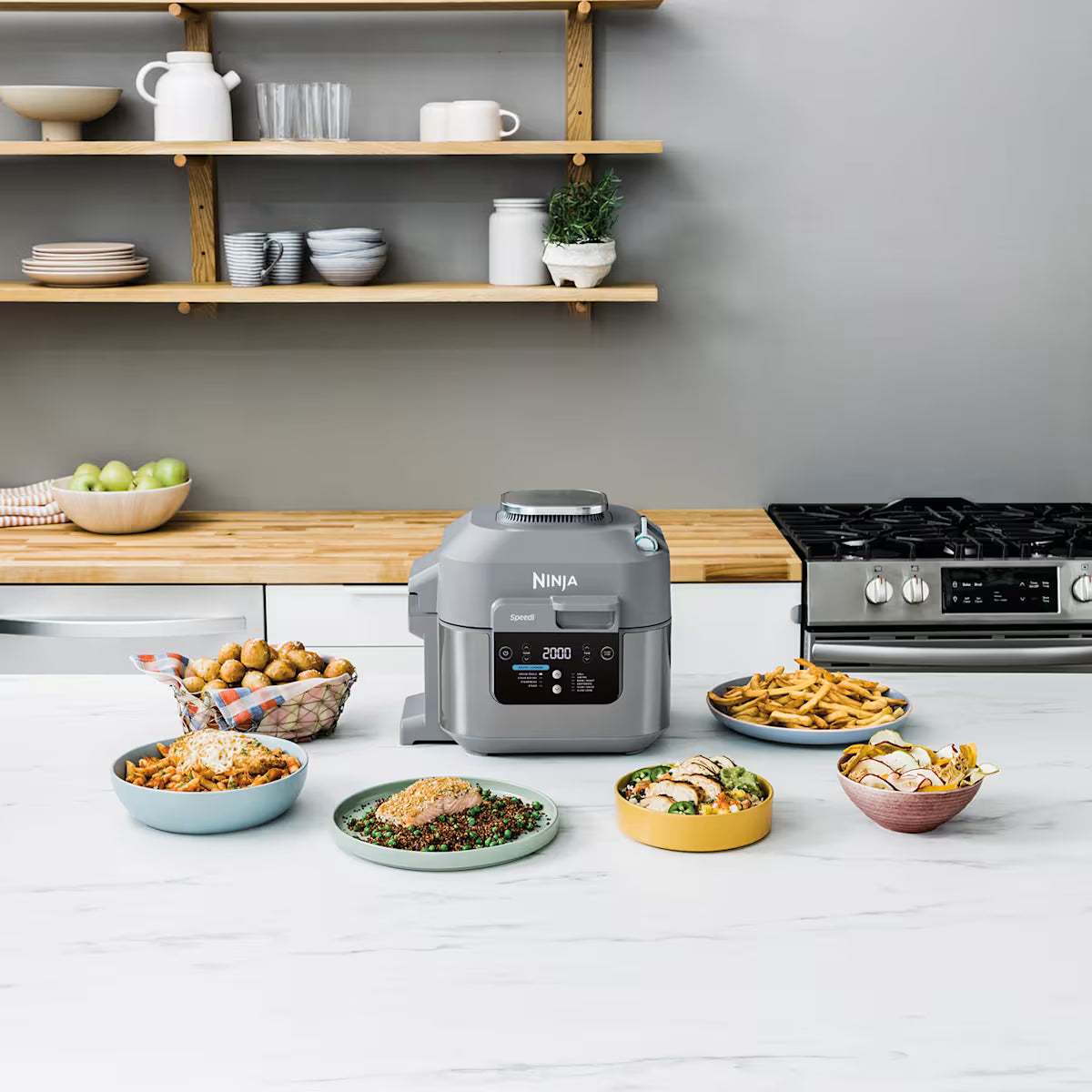 Ninja Speedi 10-in-1 Rapid Cooker and Air Fryer Exclusive Accessory Bundle