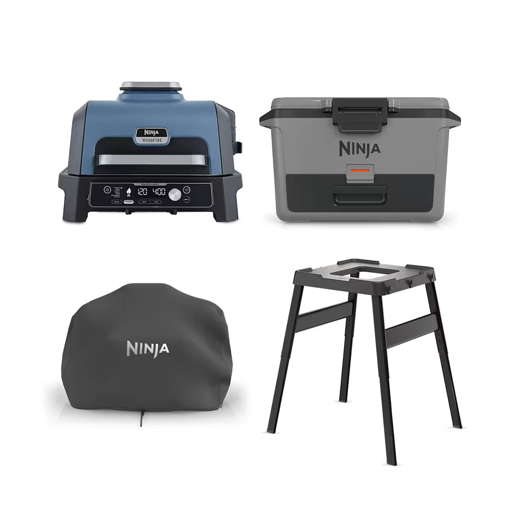 Ninja WoodFire XL Electric BBQ & FrostVault 47L Cooler Bundle