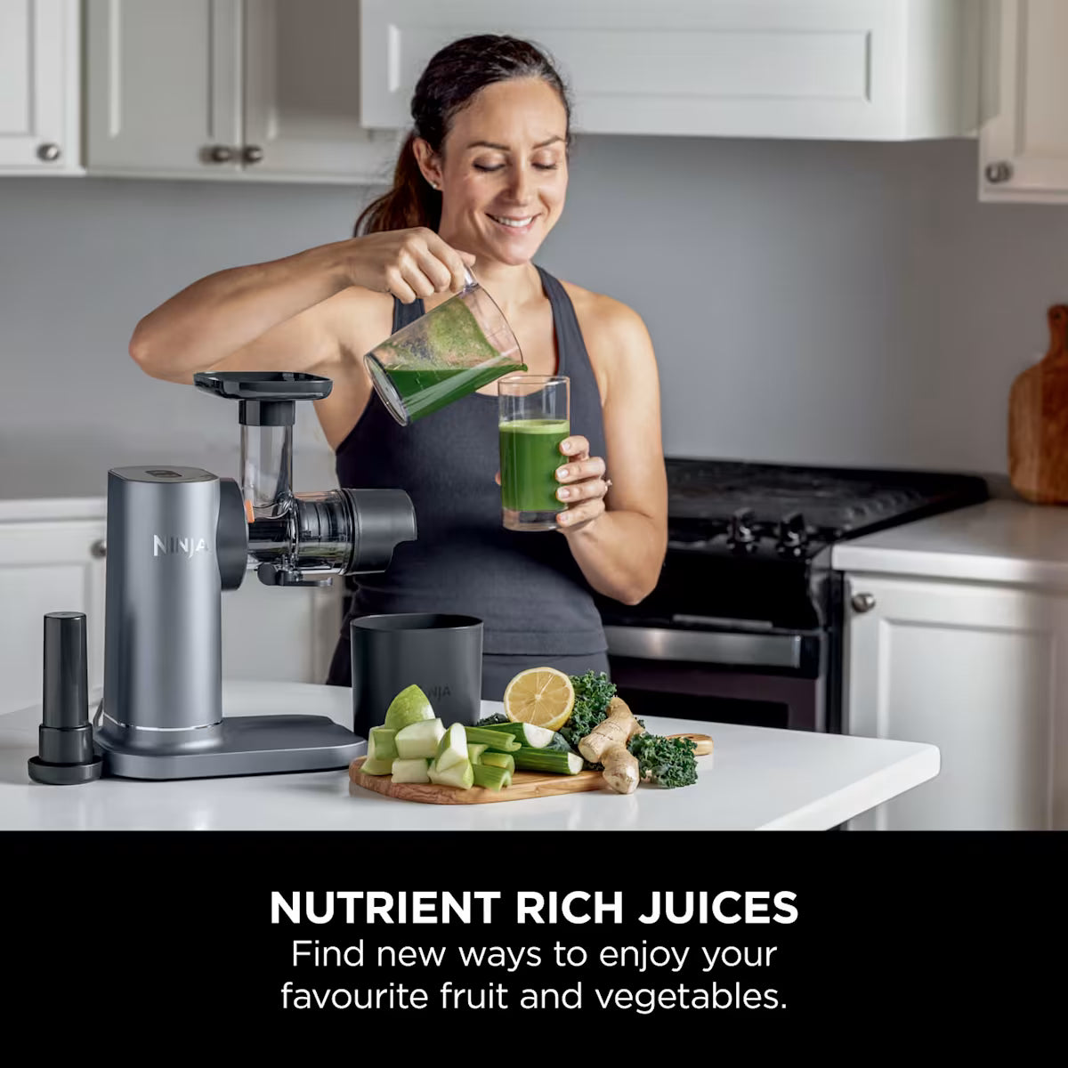 Ninja Cold Press Juicer with Anti-Clog Filter JC151UK