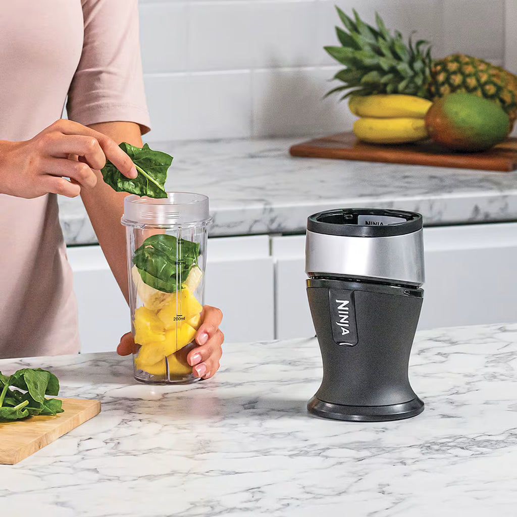 Nutri Ninja 700W Slim Blender & Smoothie Maker - QB3001UKS - Silver