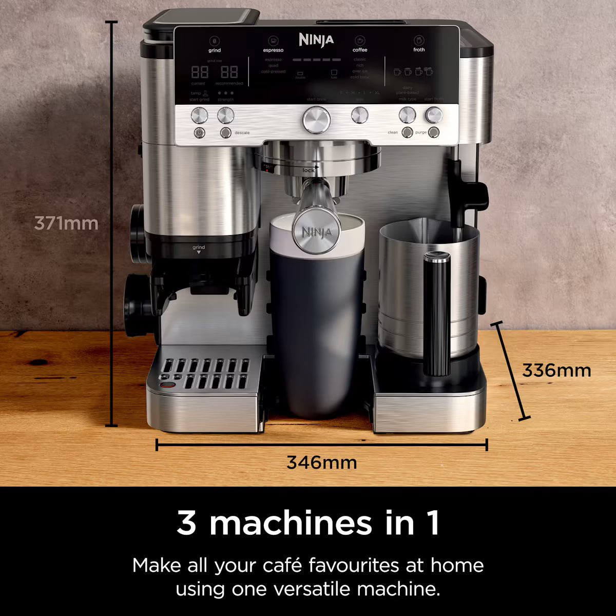 Ninja Luxe Caf¨¦ Premier Espresso Machine ES601UK