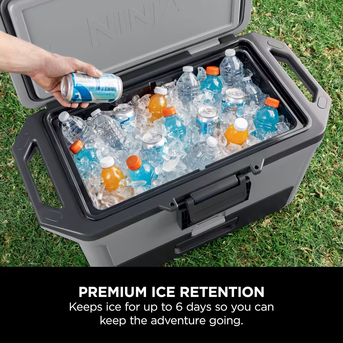Ninja WoodFire XL Electric BBQ & FrostVault 47L Cooler Bundle