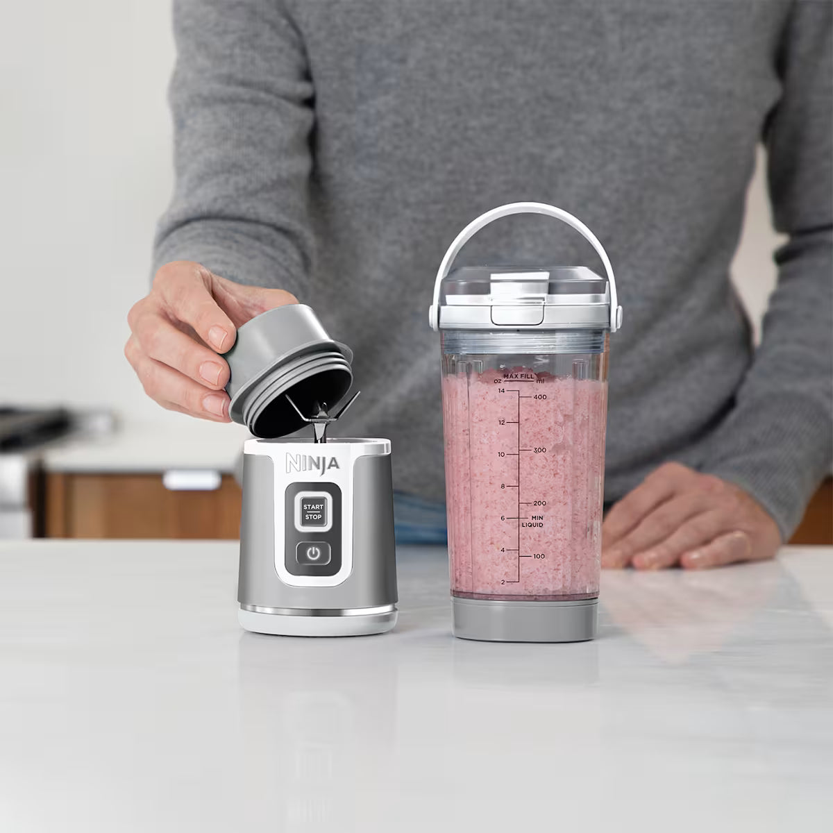 Ninja Blast Cordless Portable Blender ¨C White [BC151UKWH]