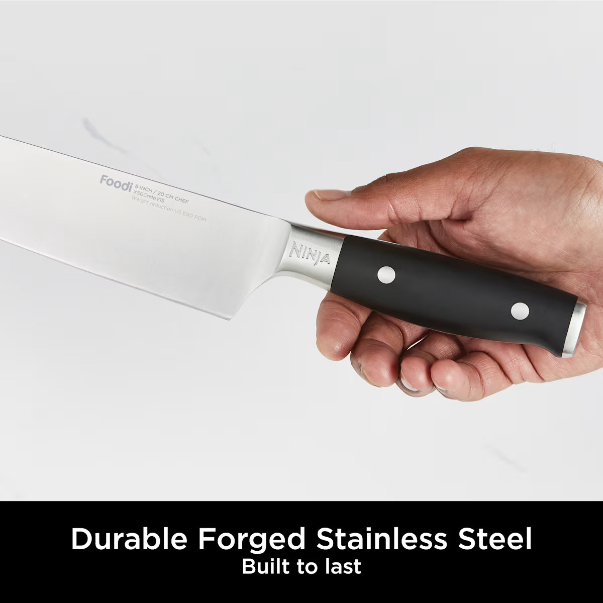 Ninja Foodi StaySharp Knife Block with Integrated Sharpener ¨C 5-Piece Set [K32005UK]