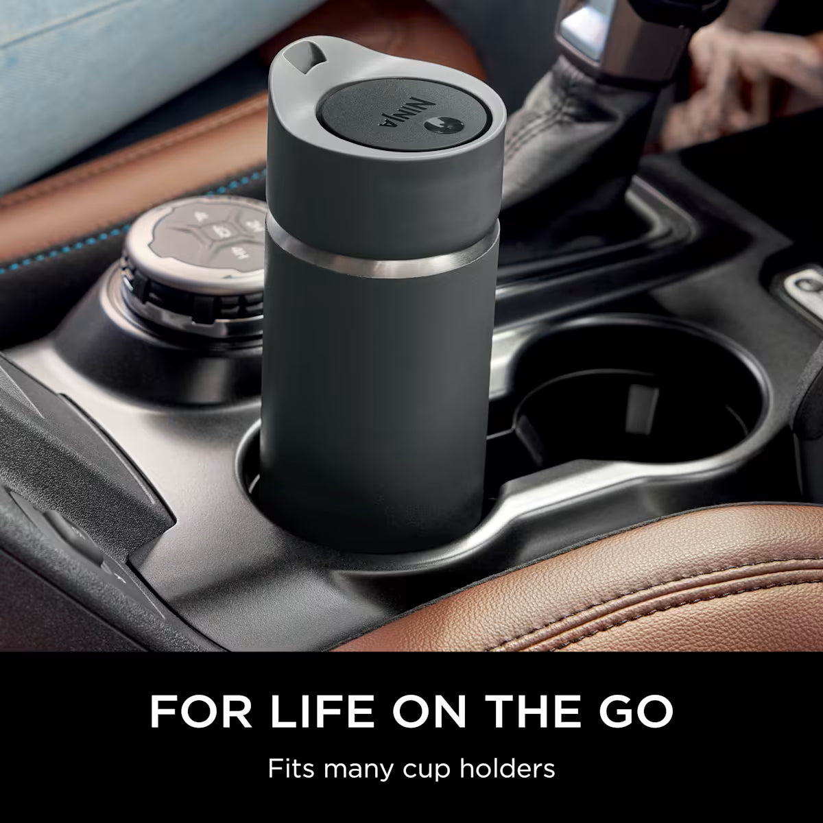 Ninja 400 ml Sip Perfect Travel Mug ¨C Black DW1603EUUKBK