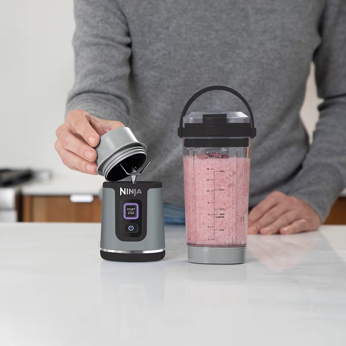 Ninja Blast Cordless Portable Blender ¨C Black [BC151UKBK]