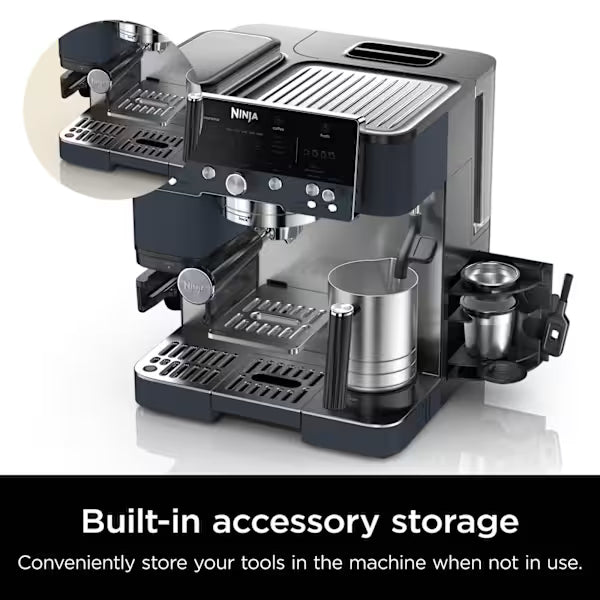 Ninja Luxe Caf¨¦ Premier Espresso Machine - Cyber Space ES601UKCY