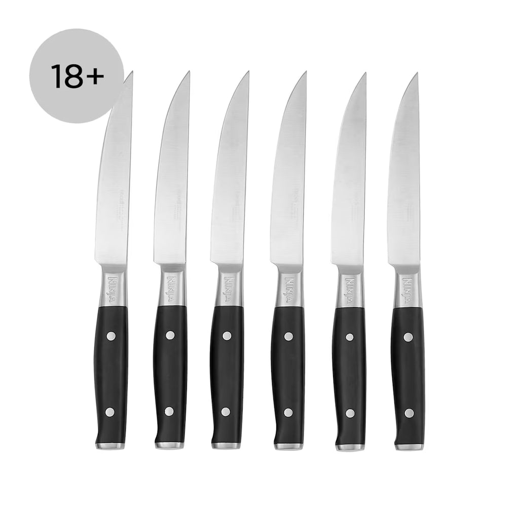 Ninja Foodi StaySharp Steak Knives ¨C 6-Piece Set [K32106UK]