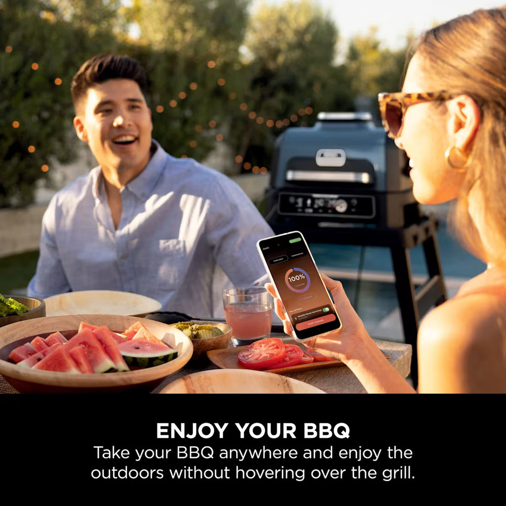 Ninja Woodfire Pro Connect XL Electric BBQ Grill & Smoker