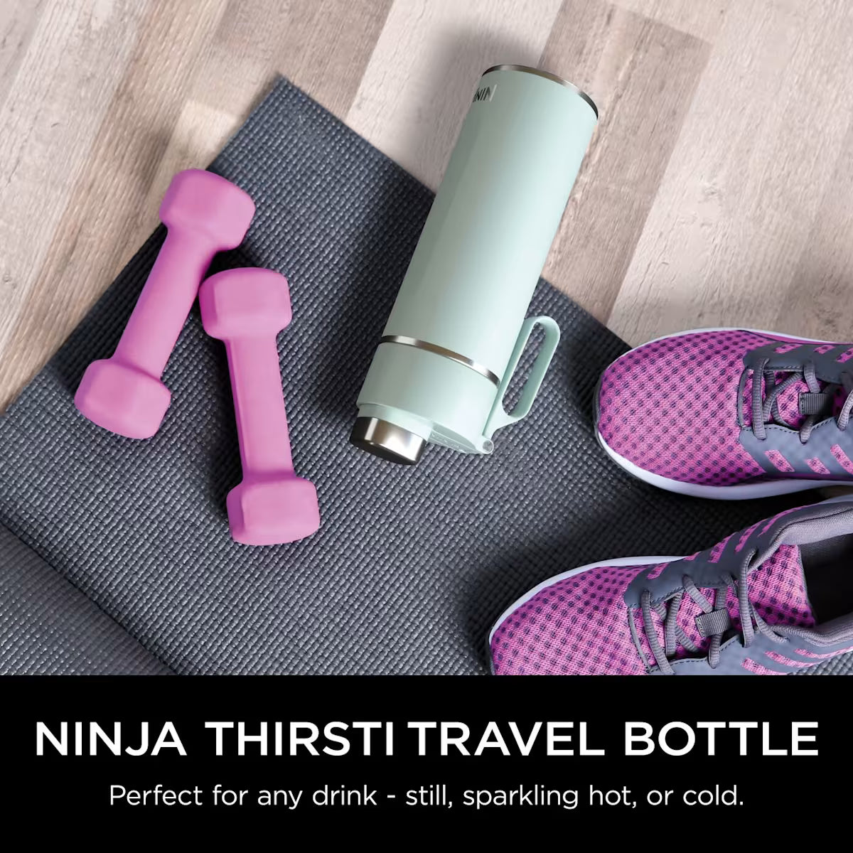 Ninja Thirsti 530 ml Travel Bottle ¨C Mint DW1801EUUKMT