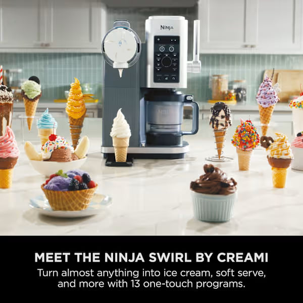 Ninja CREAMi Scoop & Swirl NC701UKMTPK