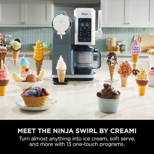 Ninja CREAMi Scoop & Swirl NC701UK