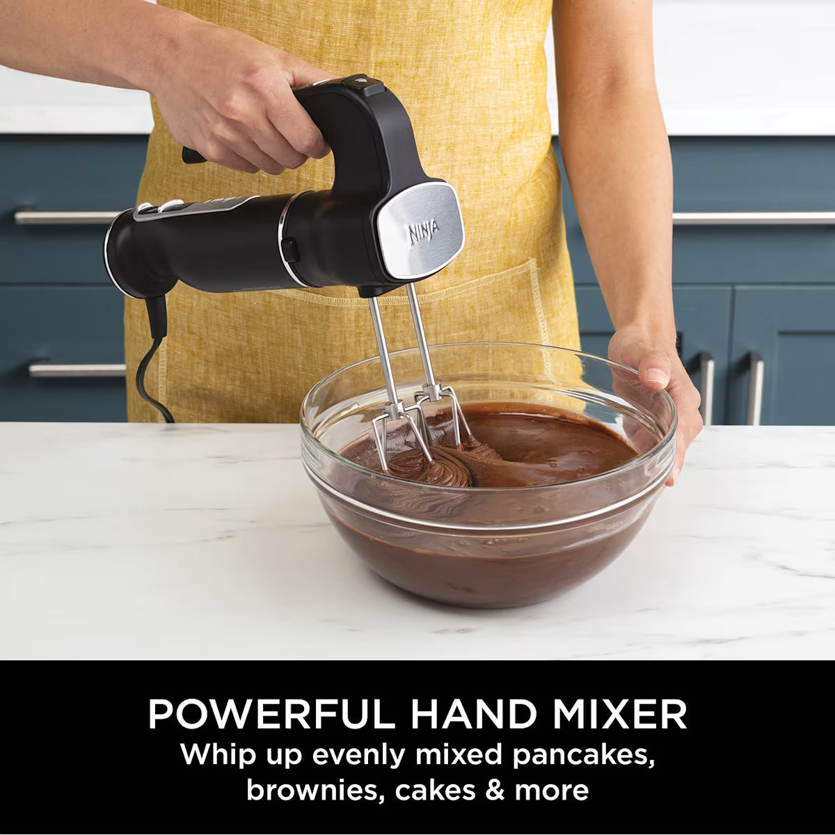 Ninja Foodi 3-in-1 Hand Blender, Mixer & Chopper CI100UK