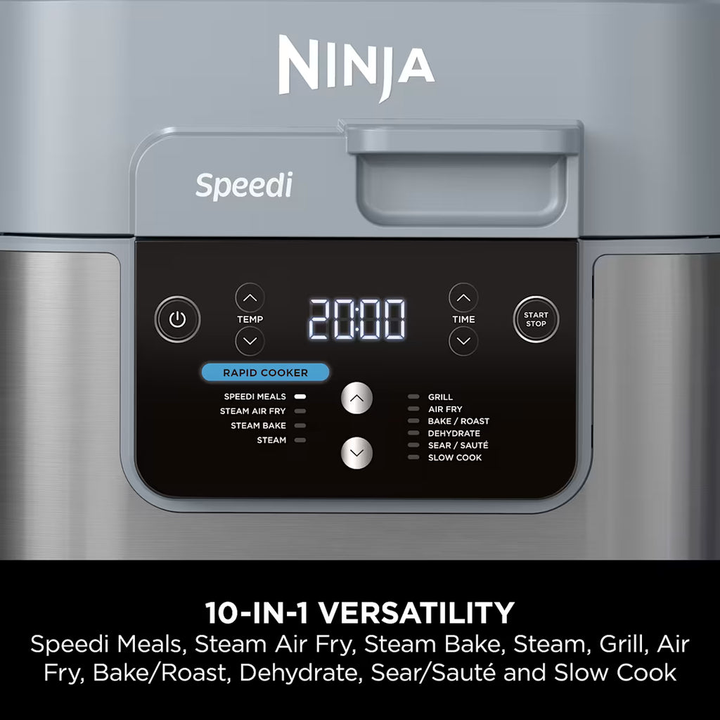 Ninja Speedi 10-in-1 Rapid Cooker and Air Fryer with Stackable Chopper Exclusive Bundle
