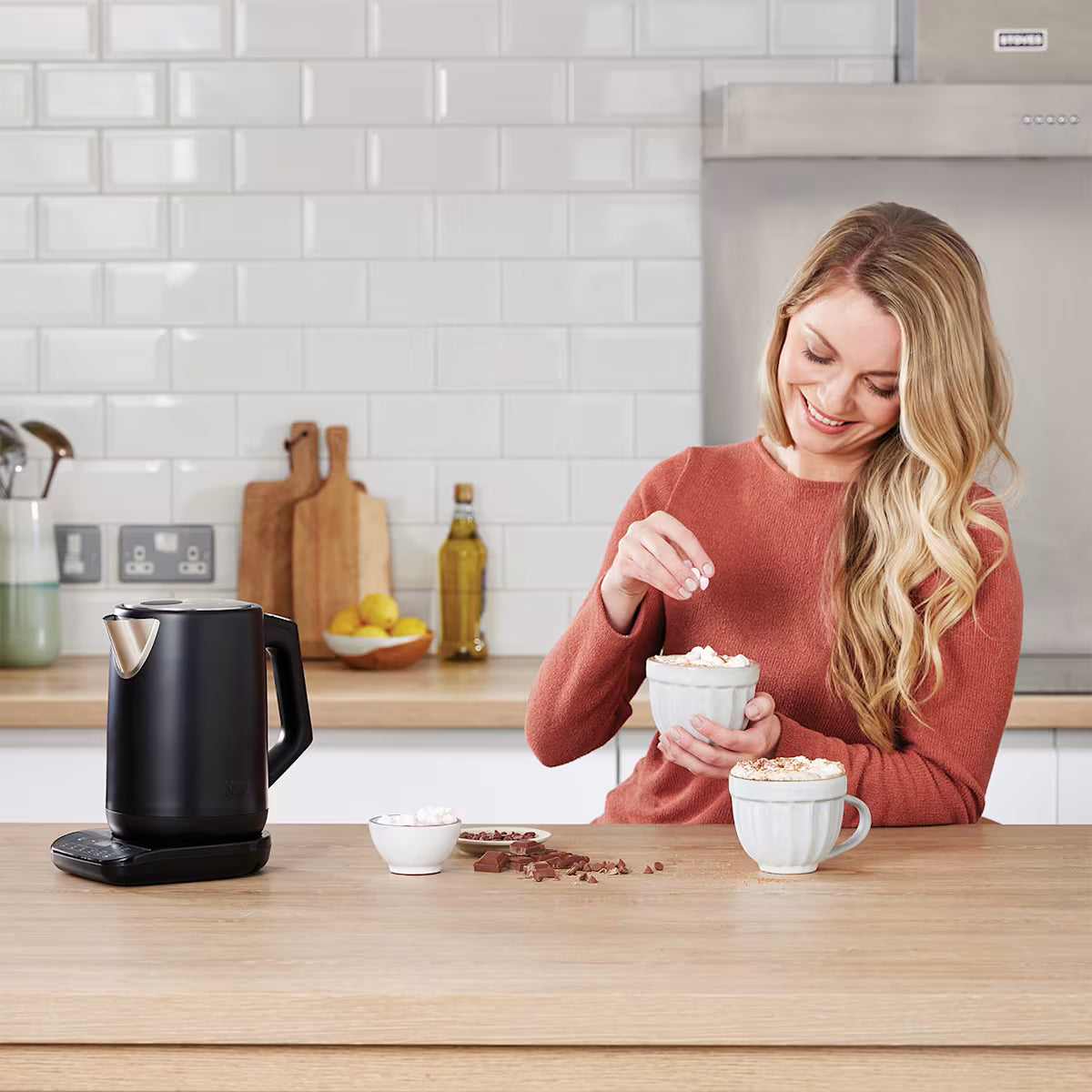 Ninja Black Perfect Temperature Kettle, Rapid Boil ¨C KT200UK