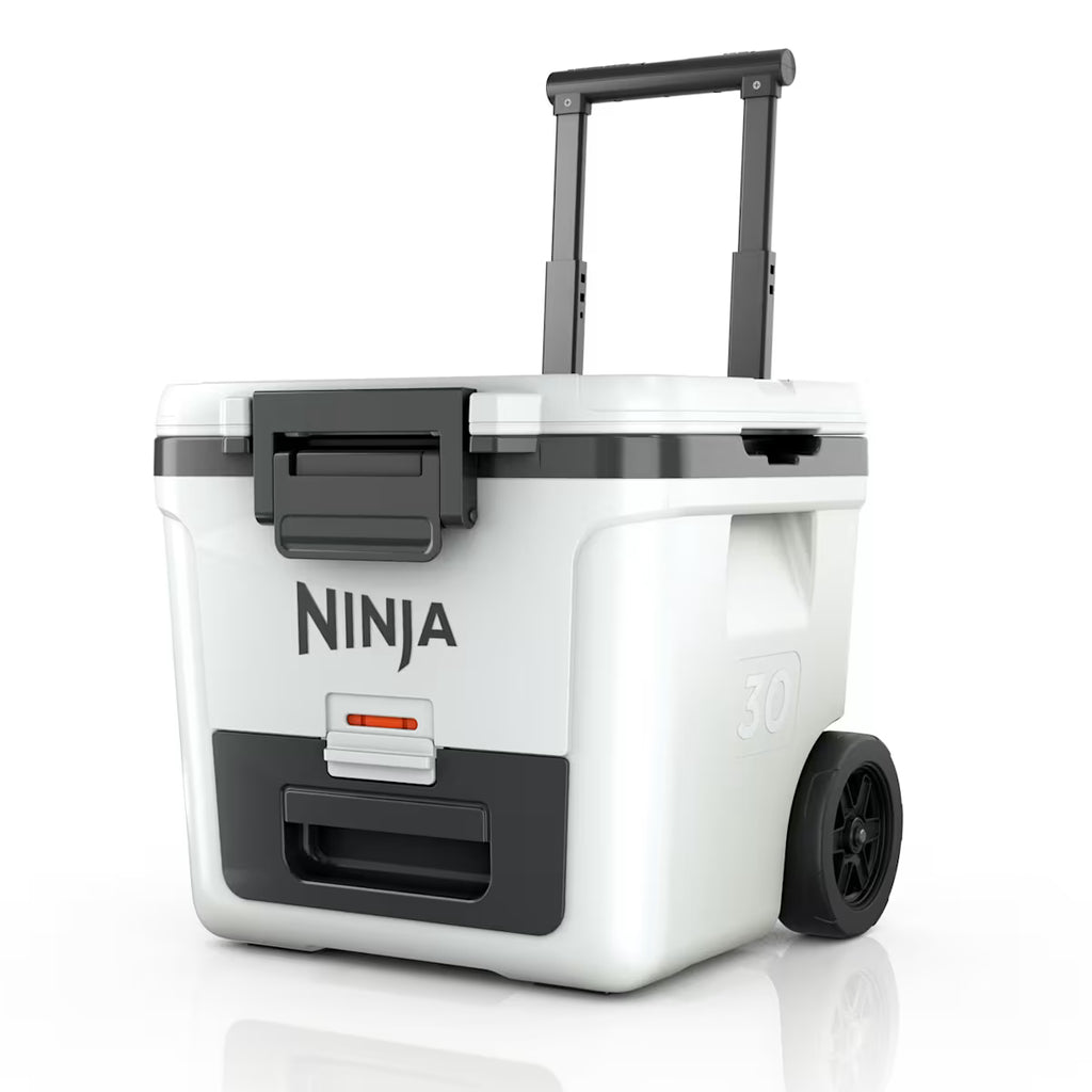 Ninja FrostVault 30QT/28L Wheeled Cooler with Dry Zone, Cloud White FB230UKWH