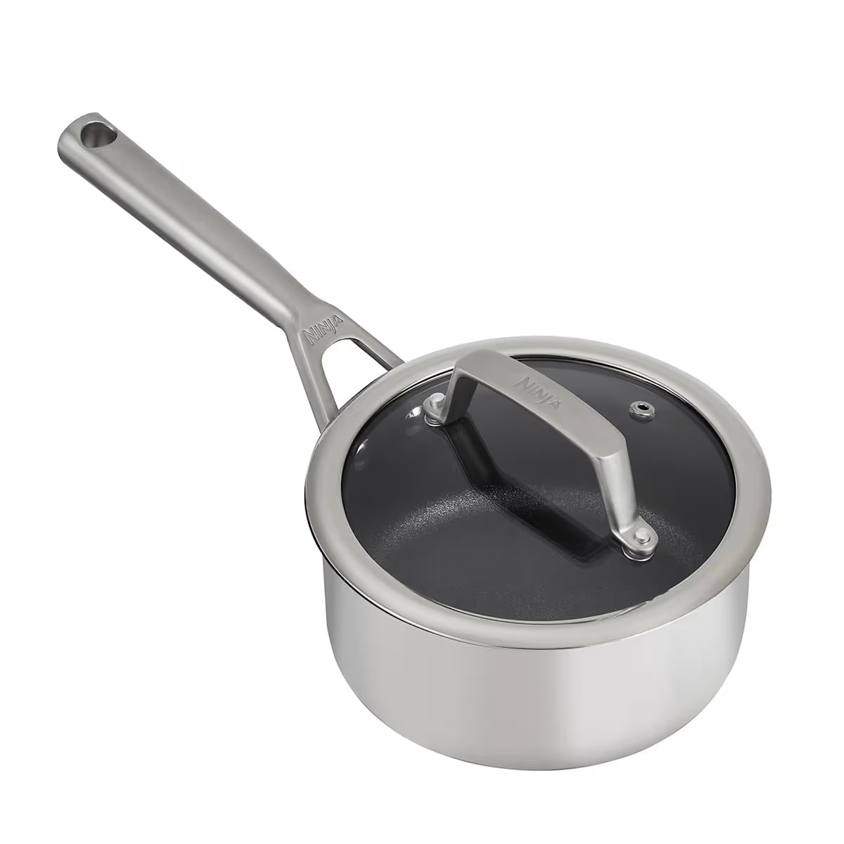 Exclusive Ninja ZEROSTICK Stainless Steel Cookware Bundle - 6-Piece Set