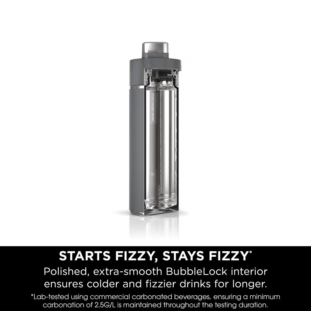 Ninja Thirsti 700 ml Travel Bottle ¨C Grey DW2401EUUKGY