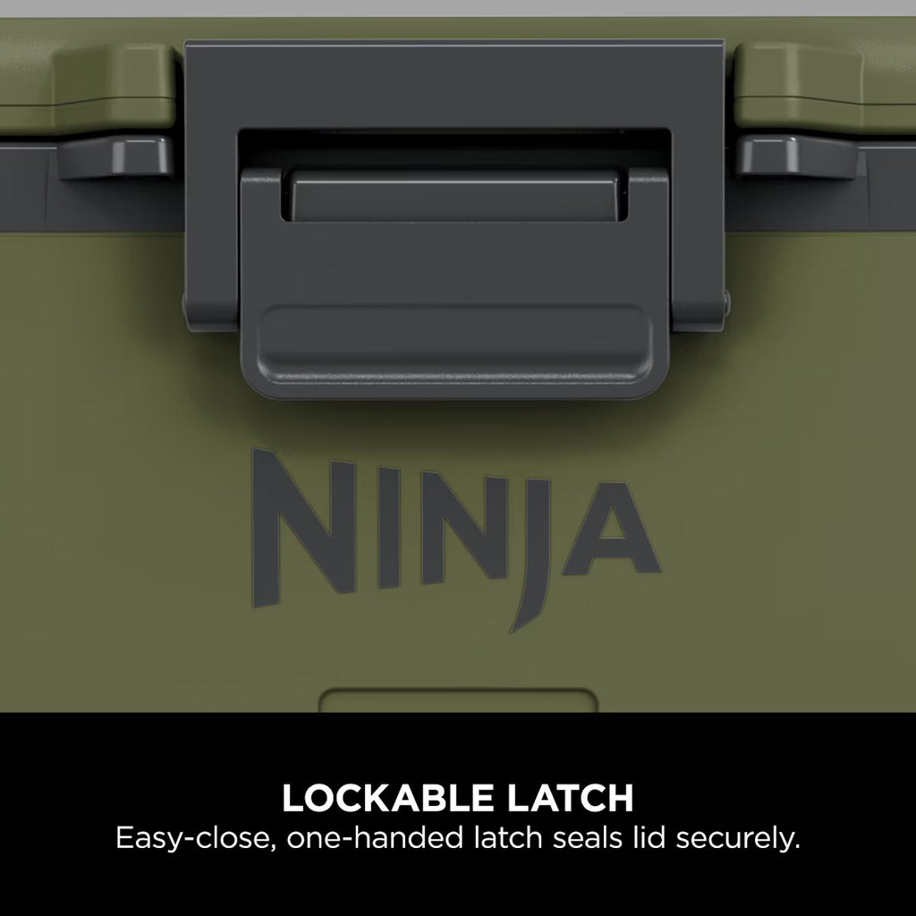 Ninja FrostVault 45QT/42L Wheeled Cooler with Dry Zone ¨C Olive FB245EUUKDBGN