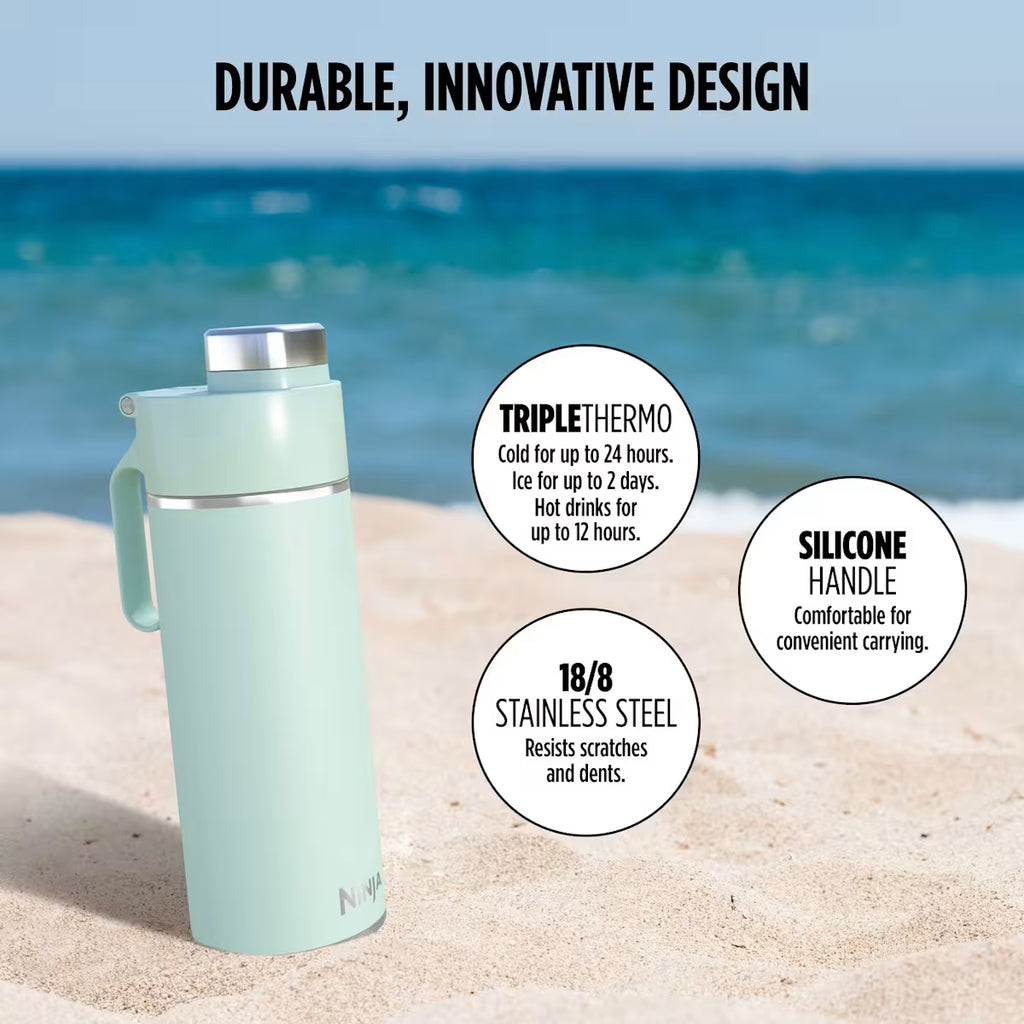 Ninja Thirsti 530 ml Travel Bottle ¨C Mint DW1801EUUKMT