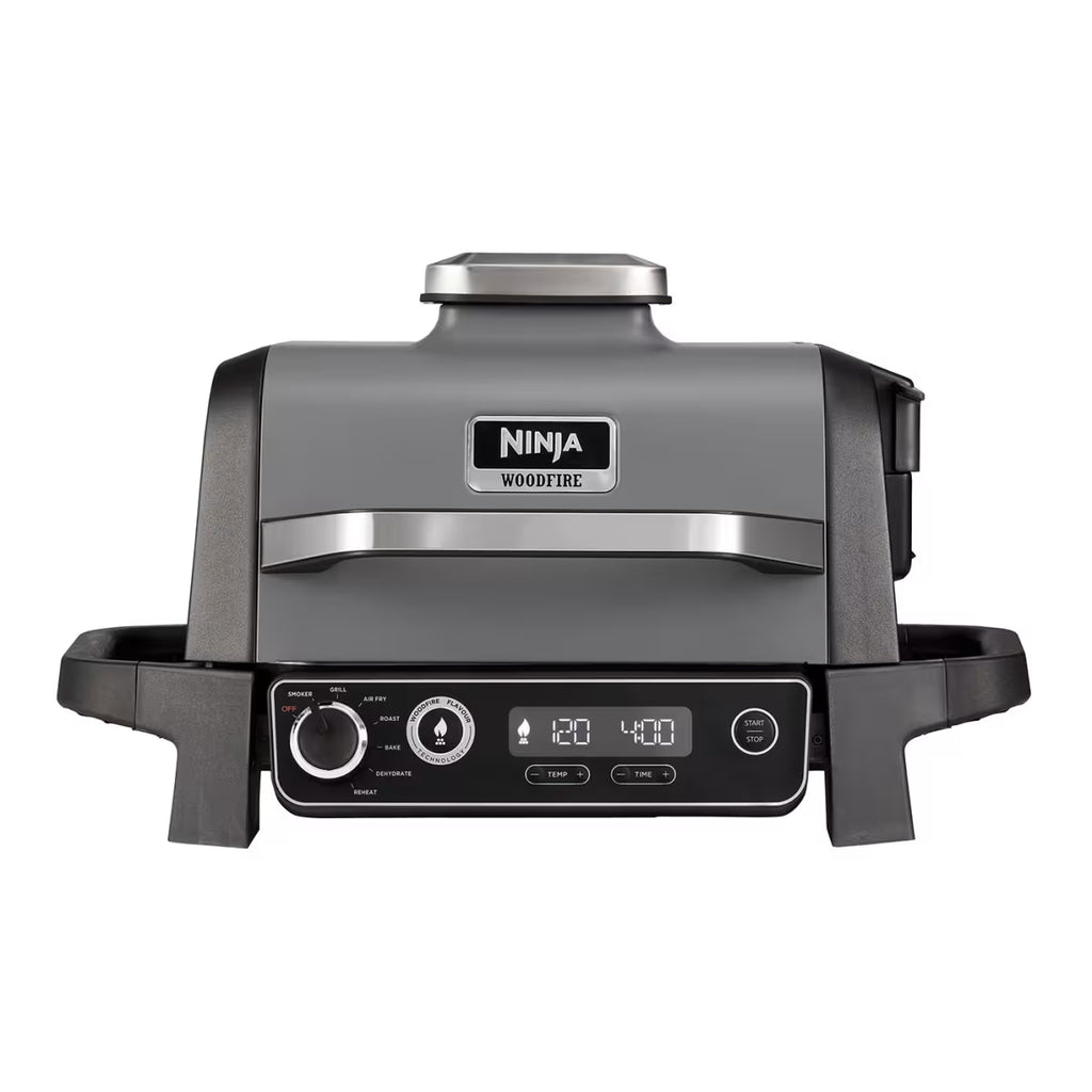 Ninja Woodfire Electric BBQ Grill & Smoker with Stand & Accessories