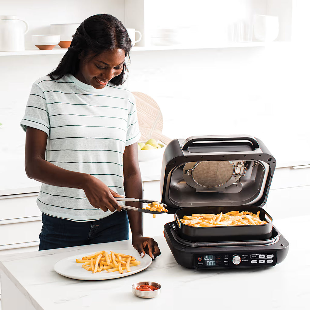 Ninja?Foodi MAX Pro Health Grill & Air Fryer Exclusive Accessory Bundle