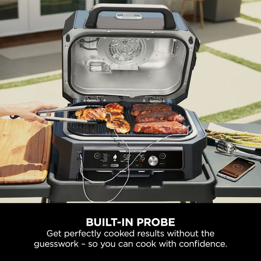 Ninja WoodFire XL Electric BBQ & FrostVault 47L Cooler Bundle