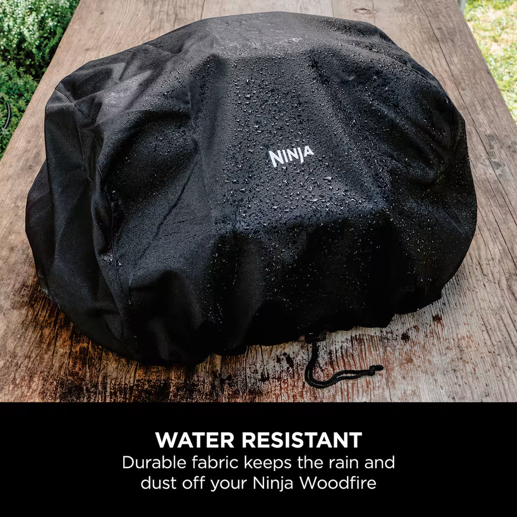 Ninja Woodfire Electric BBQ Grill Stand & Cover Bundle