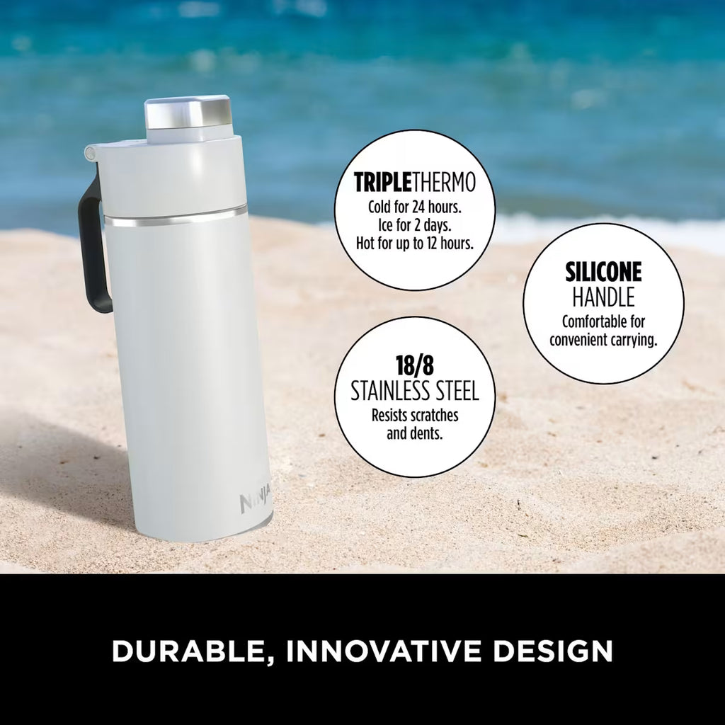 Ninja Thirsti 530 ml Travel Bottle ¨C White DW1801EUUKWH
